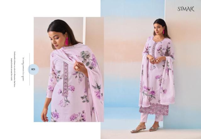 Glossy simar saaras cotton dress material wholesale